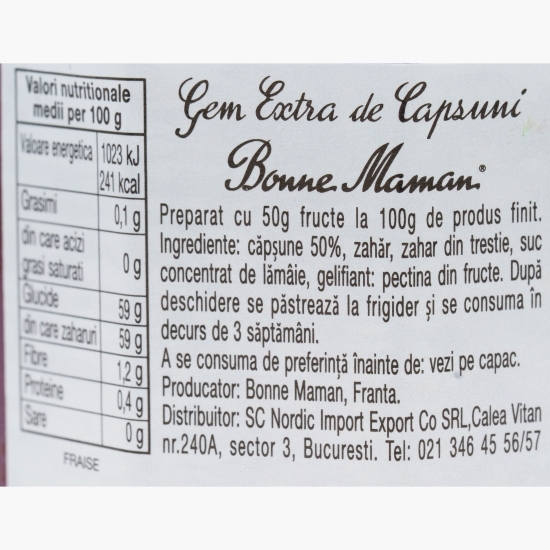 Gem de căpșuni 370g