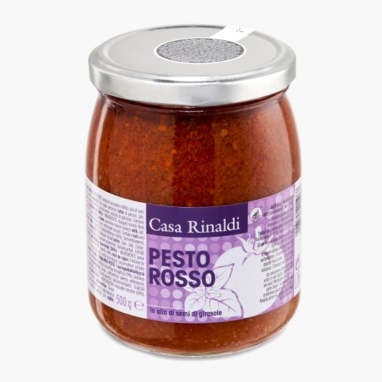 Sos Pesto Rosso cu roșii uscate 500g