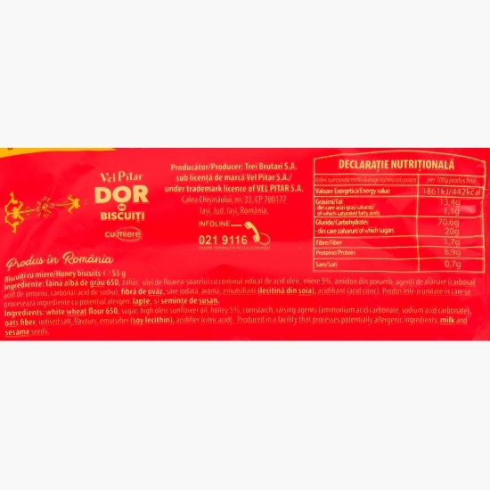 Biscuiți cu miere 55g