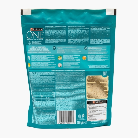 Hrană uscată pentru pisici adulte, sistem imunitar puternic, 750g, One Bifensis, cu somon și cereale
