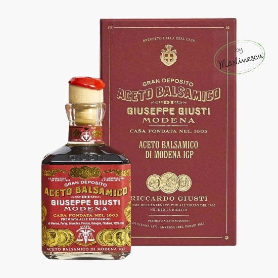 Măslinescu - Oțet balsamic de Modena IGP Giuseppe Giusti, 3 medalii de aur, 0.25l