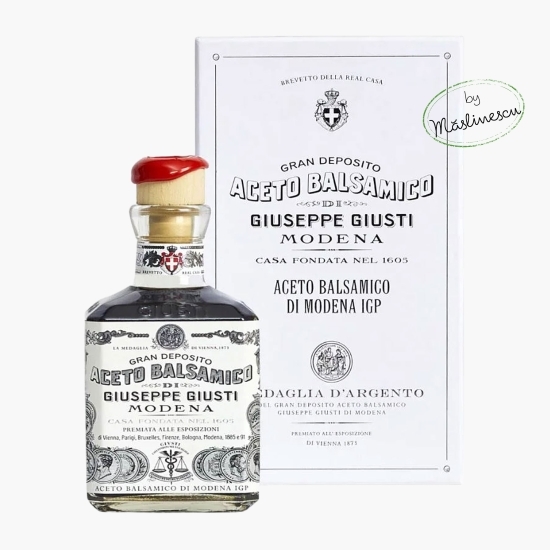 Măslinescu - Oțet balsamic de Modena IGP Giuseppe Giusti, medalie de argint, 0.25l