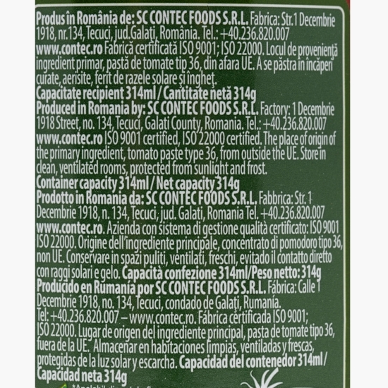 Pastă de tomate 314g