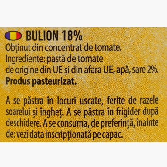 Bulion de Tecuci 18%, 580g