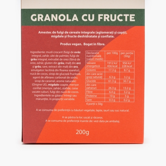 Granola cu fructe 200g