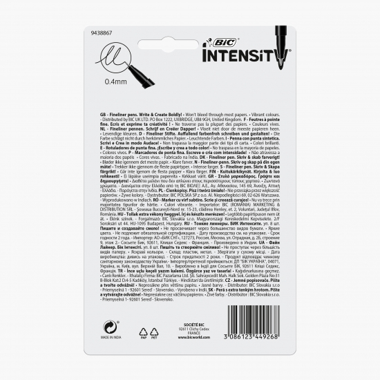 Set 8 finelinere Intensity asortate