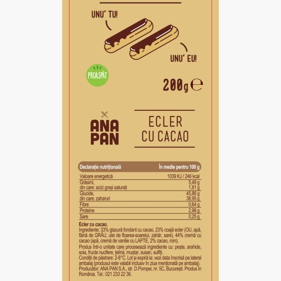 Ecler cu cacao 2x100g