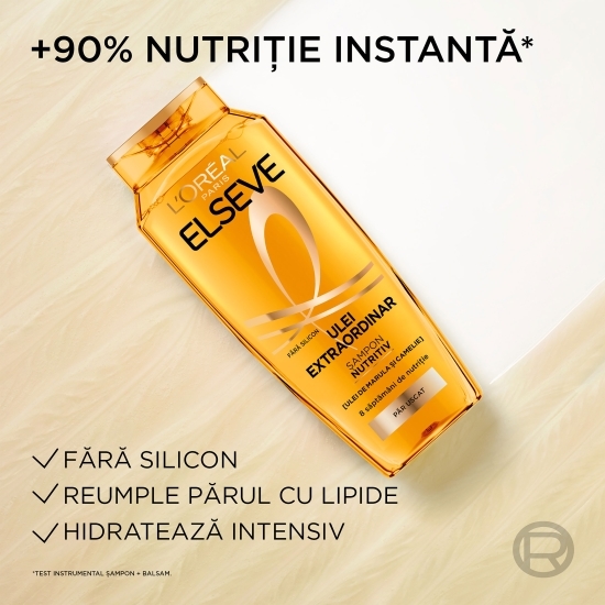 Șampon nutriție cu ulei din flori prețioase pentru păr uscat 250ml