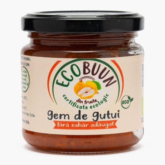 Gem de gutui, fără zahăr adăugat, eco 200g