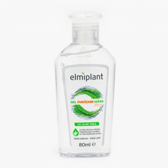Gel curățare mâini cu aloe vera 80ml