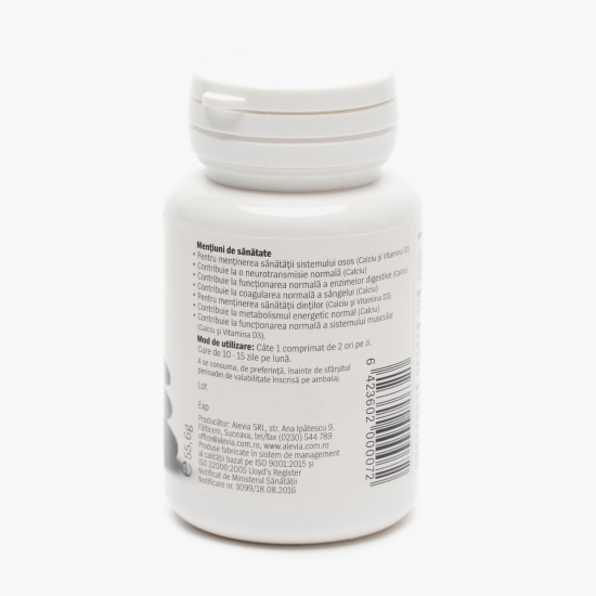 Calciu Vitamina D3 40 comprimate