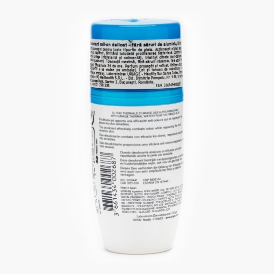 Deodorant roll-on delicat fără aluminiu 50ml