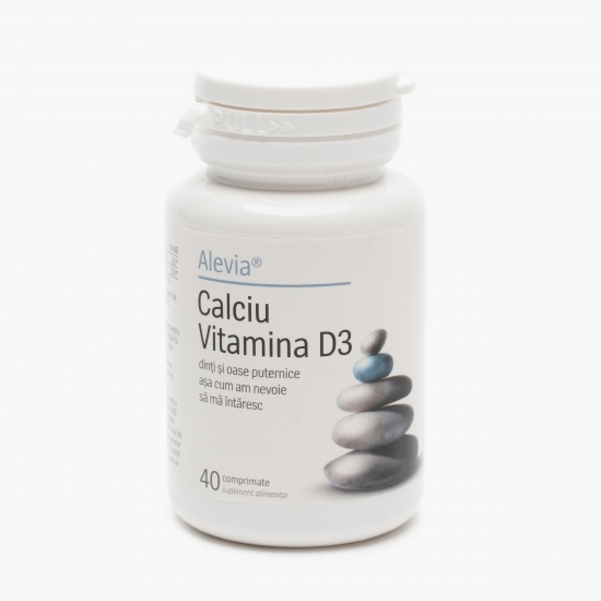 Calciu Vitamina D3 40 comprimate