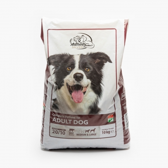 Hrană pentru câini, 10kg, cu vită