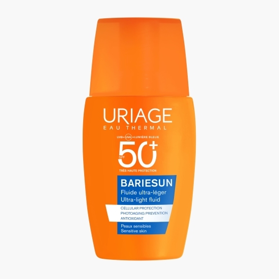 Fluid ultra lejer cu protecție solară SPF50+, 30ml