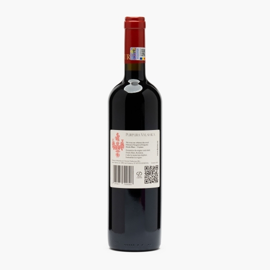 Vin roșu sec Purpura Valahica Fetească Neagră, 13.7%, 0.75l
