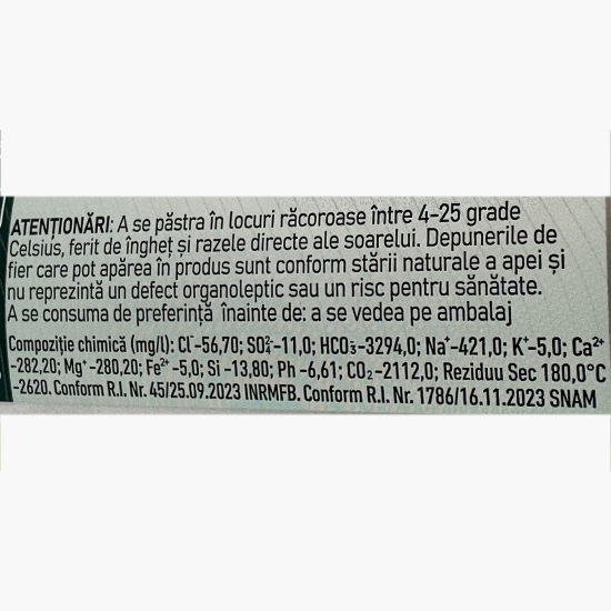 Apă minerală carbogazoasă 9x1l
