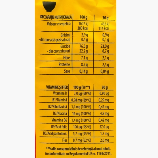 Cereale pentru mic dejun cu aromă de căpșuni 450g