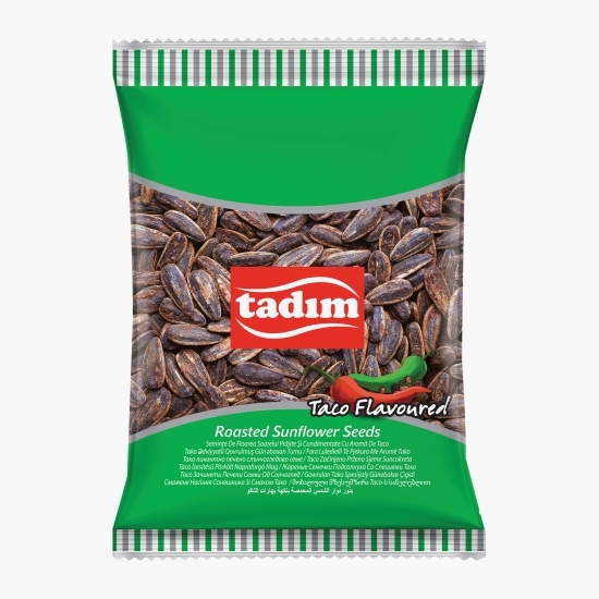 Semințe de floarea-soarelui cu aromă de taco, prăjite 80g