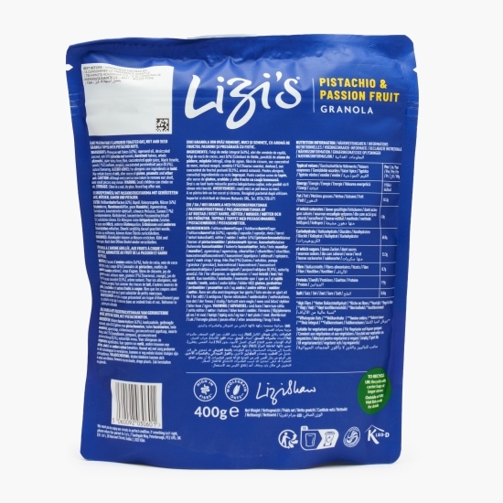 Granola fructul pasiunii și fistic 400g