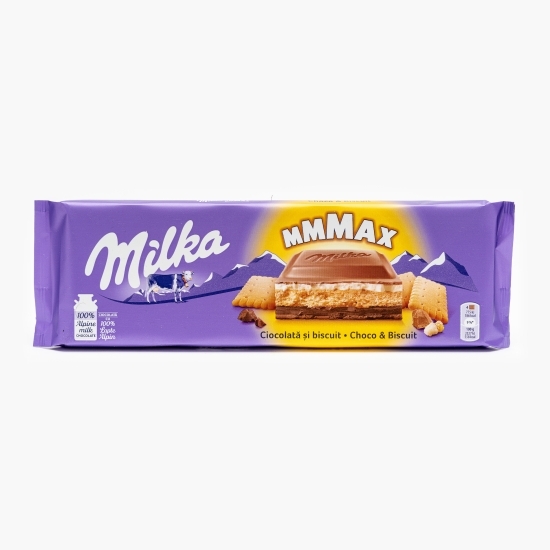Ciocolată cu biscuit Mmmax 300g