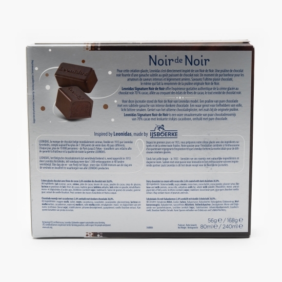 Înghețată Signature cu ciocolată neagră 3x56g