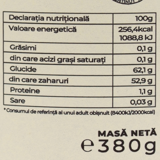 Silvoiz de prune, fără zahăr 380g