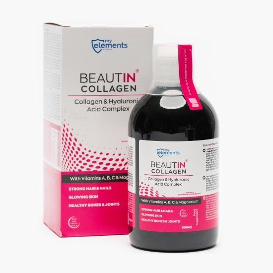 Complex colagen și acid hialuronic cu aromă de căpșuni și vanilie 500ml