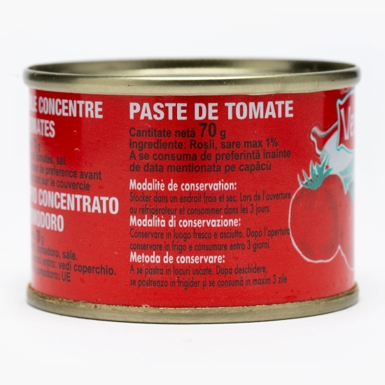 Pastă de tomate dublu concentrată 28%, 70g