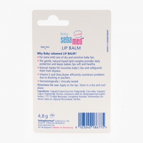Balsam dermatologic protector pentru buze Baby 4.8g