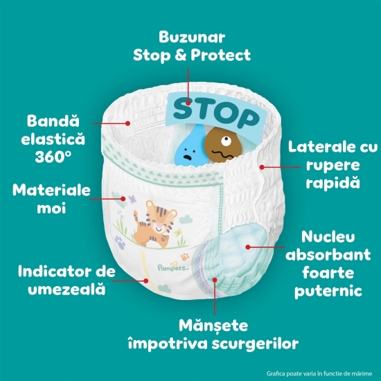 Scutece chiloțel Active Baby Pants XXL Box, mărimea 5, 11-17kg, 164 buc