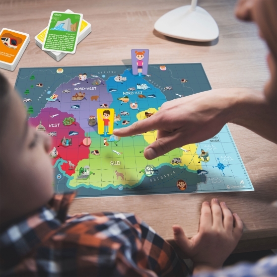 Joc educativ Cunosc România, +6 ani