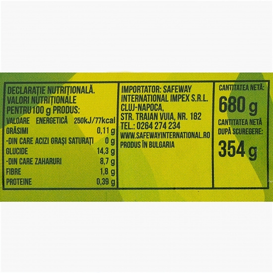 Compot de caise 680g