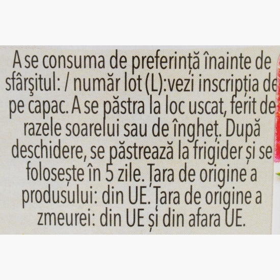 Gem de zmeură 280g