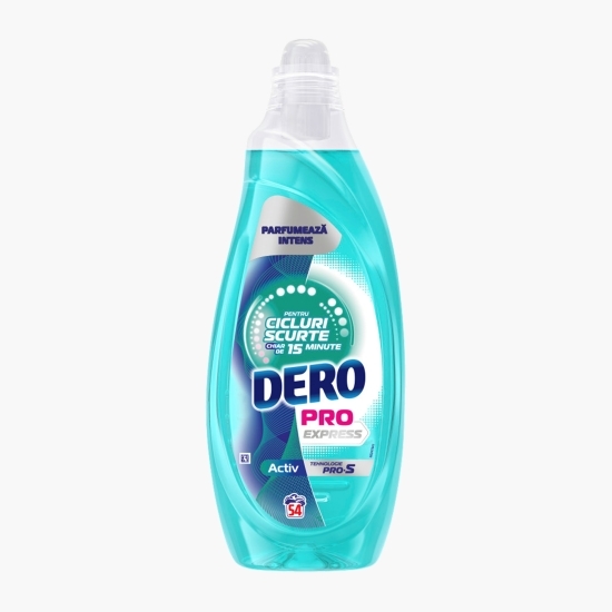 Detergent de rufe lichid Pro Express Activ, 54 spălări, 2.16l