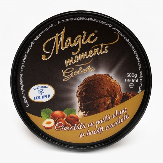 Înghețată cu ciocolată și alune 500g