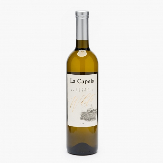 Vin alb sec eco La Capela Cuvée Selection, 12.5%, 0.75l