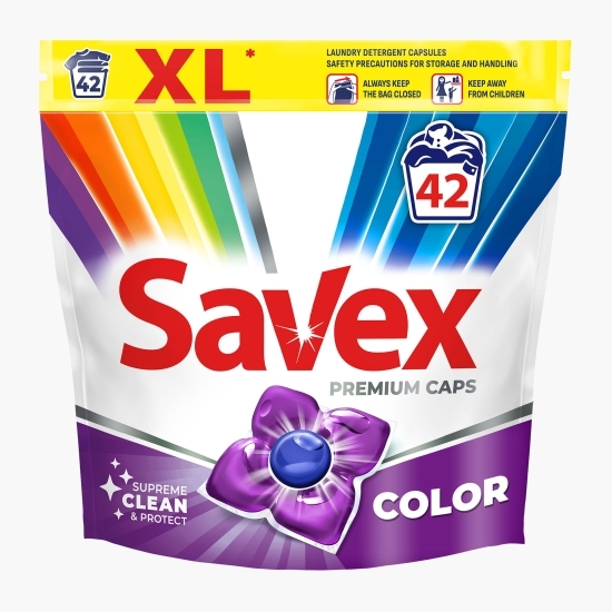 Detergent de rufe capsule Premium Color , 42 spălări