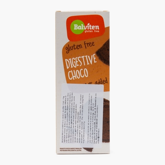Biscuiți digestivi cu cacao, fără zahăr adăugat și fără gluten 175g