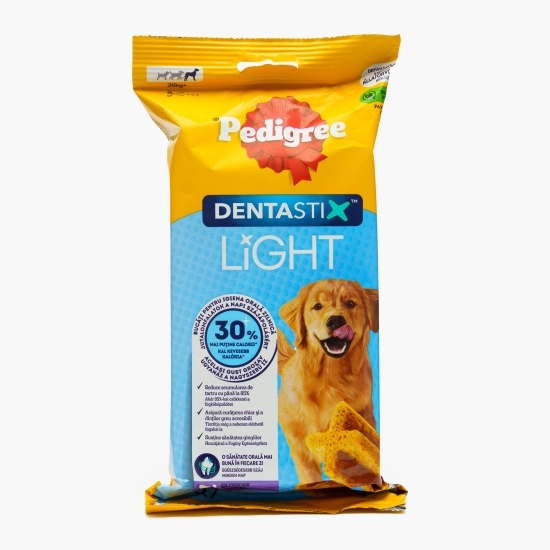 Batoane dentare pentru câini de talie mare 152g, Dentastix Light cu curcan