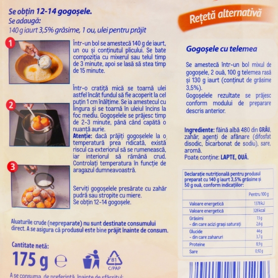 Mix pentru gogoșele 175g