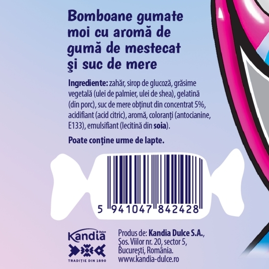 Bomboane gumate Bubble Gum 80g
