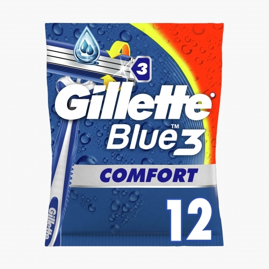 Aparat de ras de unică folosință Blue3 Comfort 12 buc