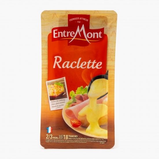 Brânză presată negătită Raclette min. 48% grăsime 400g