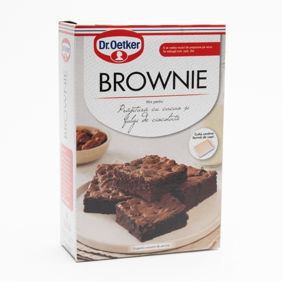 Mix pentru prăjitură cu cacao și fulgi de ciocolată (Brownie) 480g