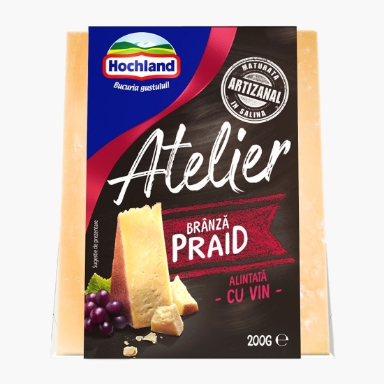 Brânză Praid Atelier alintată cu vin 200g