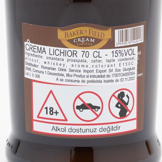 Lichior cremă 15% alc. 0.7l