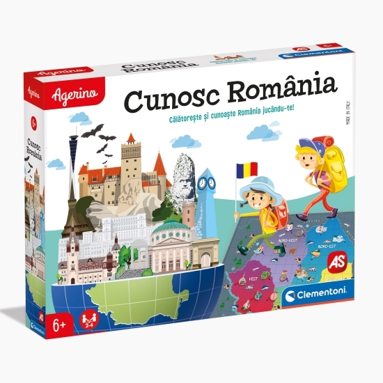 Joc educativ Cunosc România, +6 ani