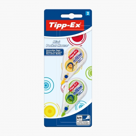 Set benzi corectoare Mini Pocket Mouse 2 buc x 6m