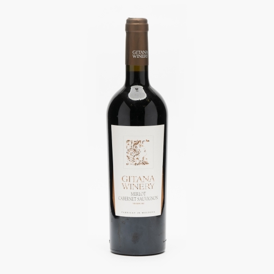 Vin roșu sec Merlot & Cabernet Sauvignon Reserva, 14.5%, 0.75l